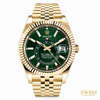 Rolex Sky-Dweller Yellow Gold Green Dial