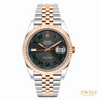 Rolex Datejust 41 Everose Rolesor Slate Roman Dial