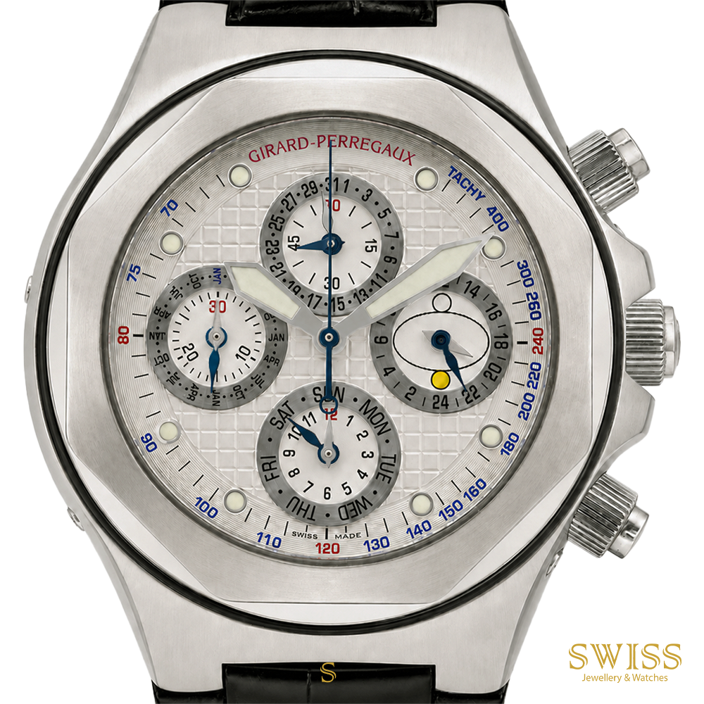 Girard-Perregaux Laureato Evo3 Perpetual Calendar Chronograph
