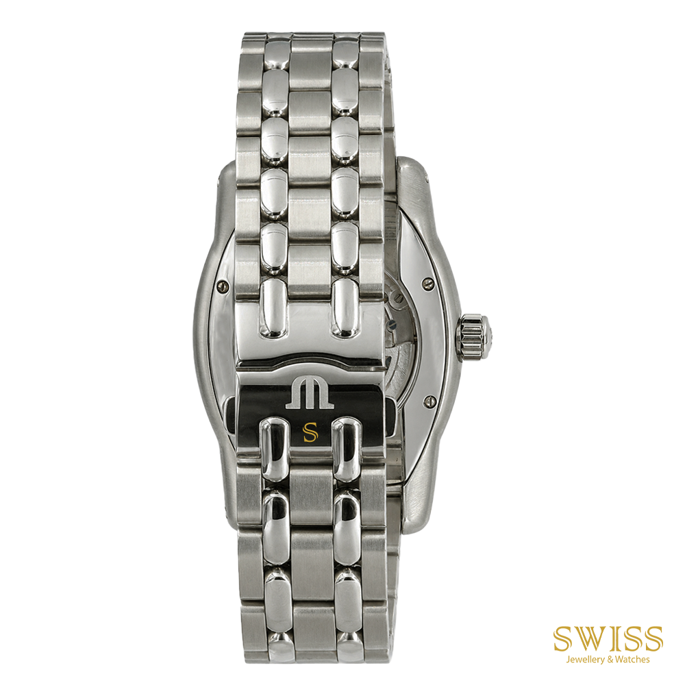 Maurice Lacroix Masterpiece Jours Rétrogrades Tonneau Black Dial