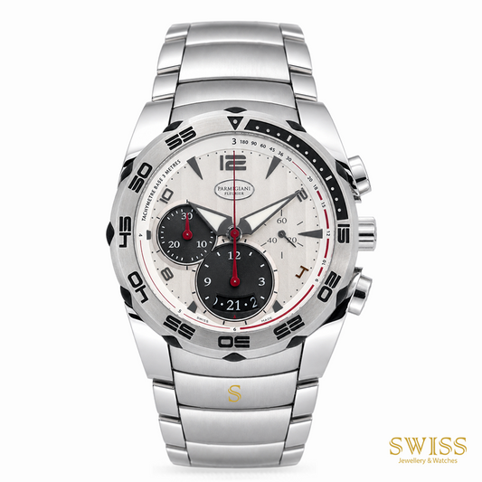 Parmigiani Fleurier Pershing 002 Chronograph Silver Dial