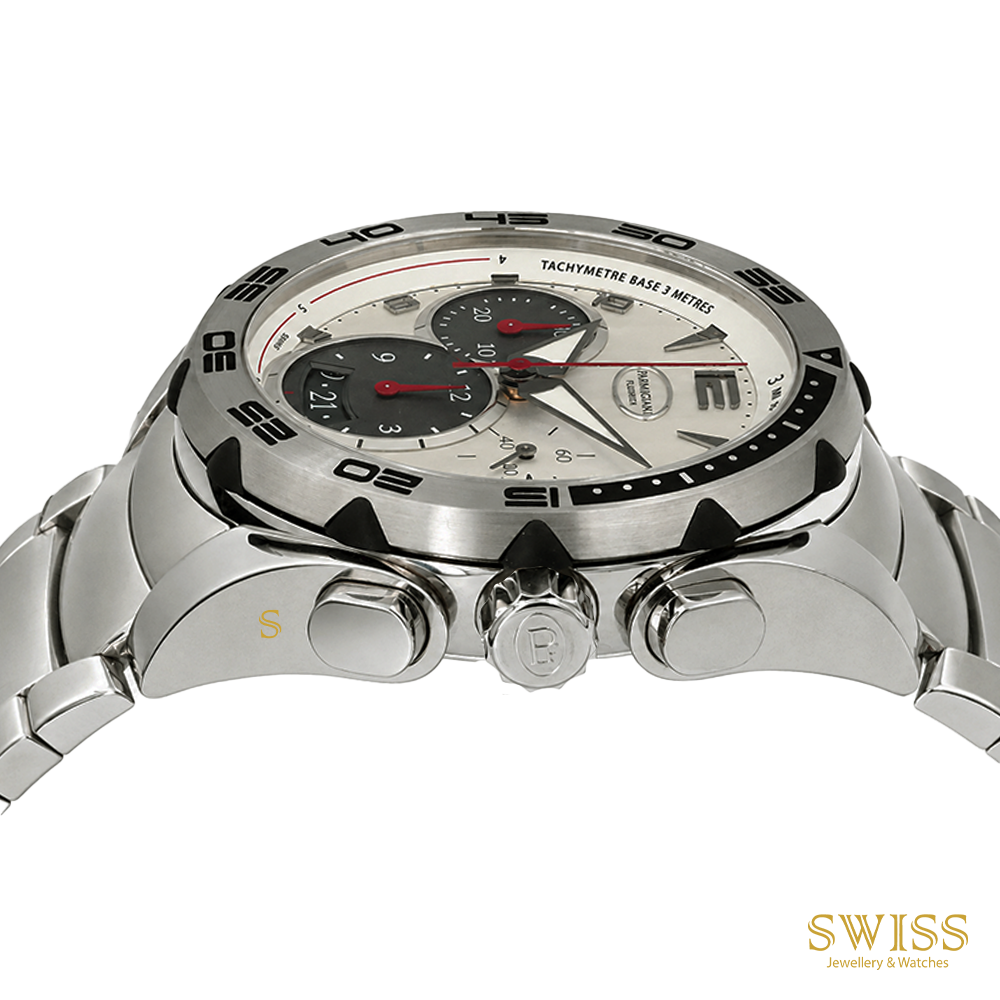 Parmigiani Fleurier Pershing 002 Chronograph Silver Dial