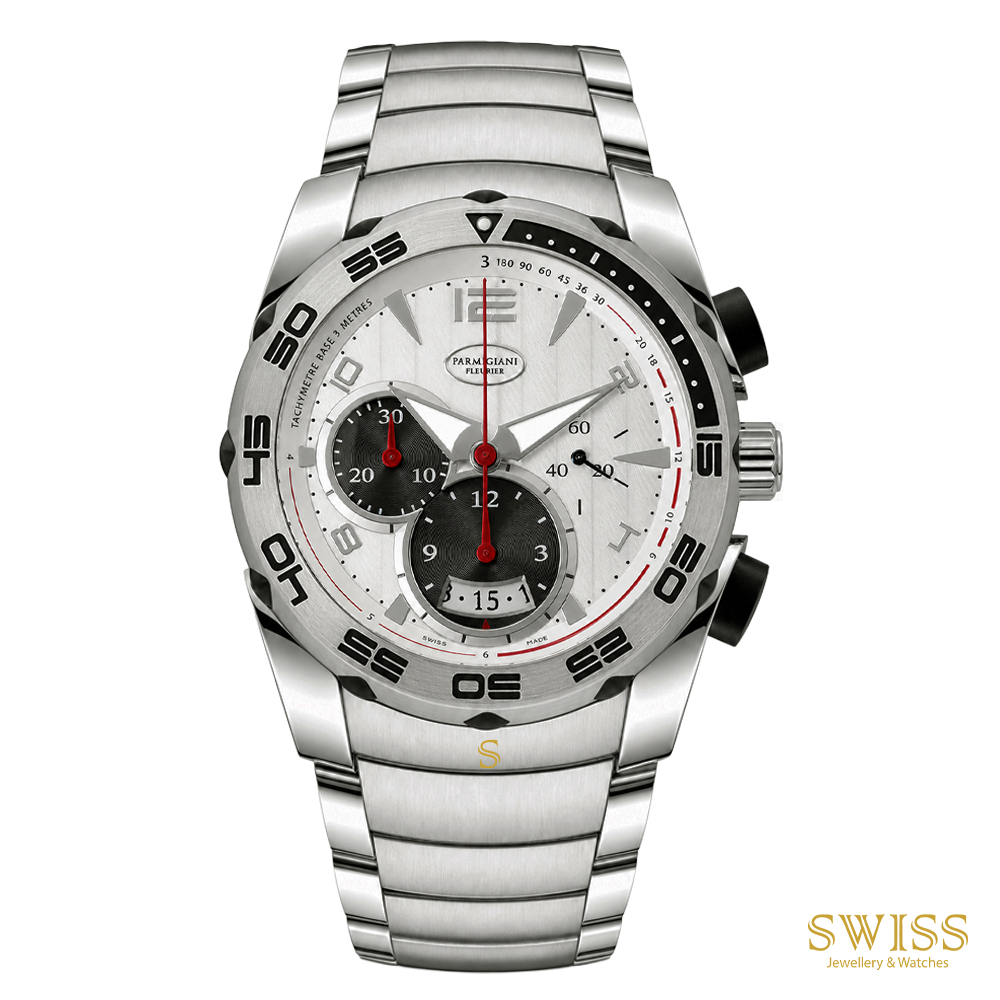 Parmigiani Fleurier Pershing 005 Chronograph Silver Dial