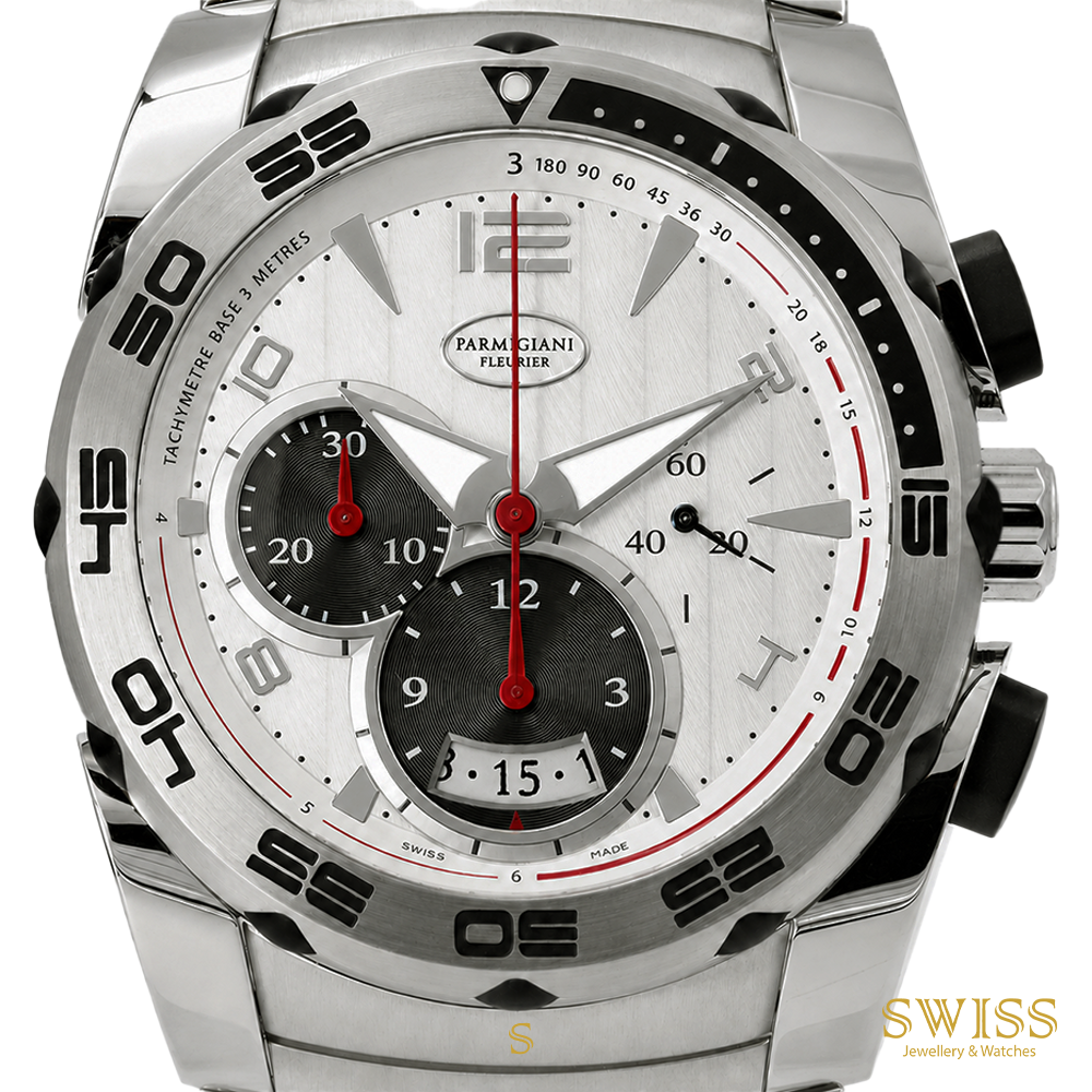 Parmigiani Fleurier Pershing 005 Chronograph Silver Dial