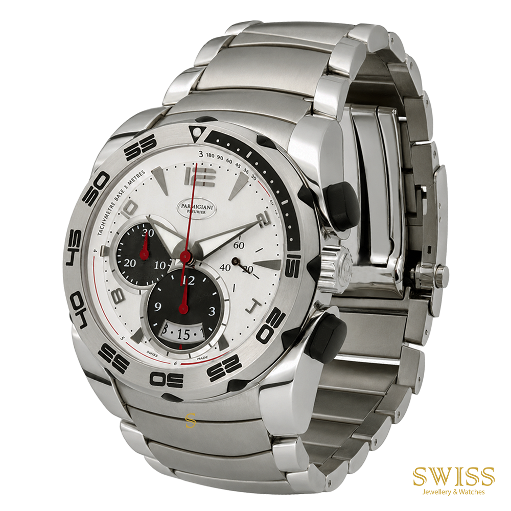 Parmigiani Fleurier Pershing 005 Chronograph Silver Dial