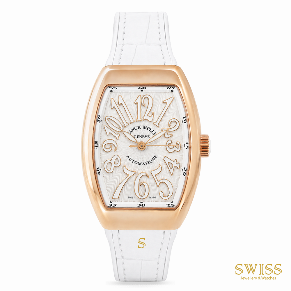 Franck Muller Vanguard Rose Gold White Dial Automatic