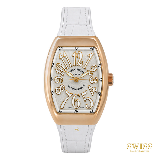 Franck Muller Vanguard Rose Gold White Dial Automatic
