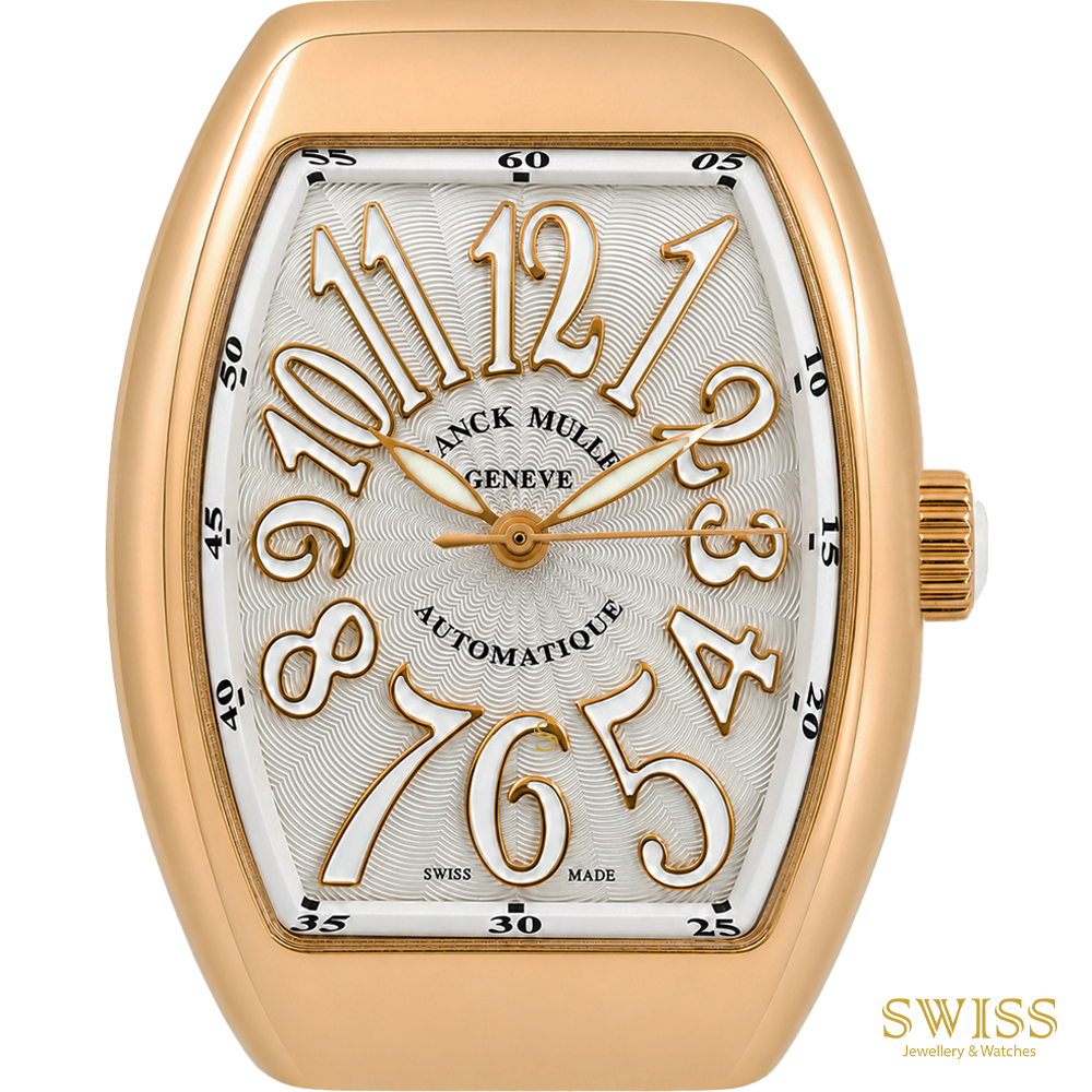 Franck Muller Vanguard Rose Gold White Dial Automatic