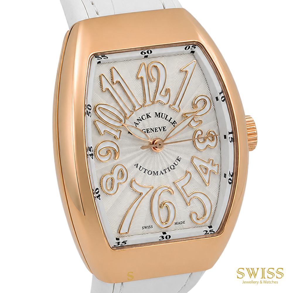 Franck Muller Vanguard Rose Gold White Dial Automatic