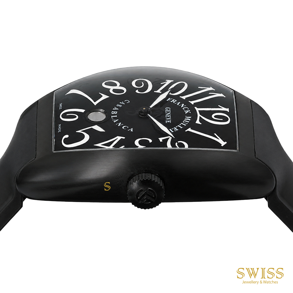 Franck Muller Cintrée Curvex Casablanca Date Black PVD