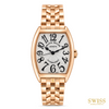 Franck Muller Cintrée Curvex Automatic 18K Rose Gold Bracelet Watch