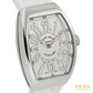 Franck Muller Vanguard Lady Quartz Stainless Steel White Leather