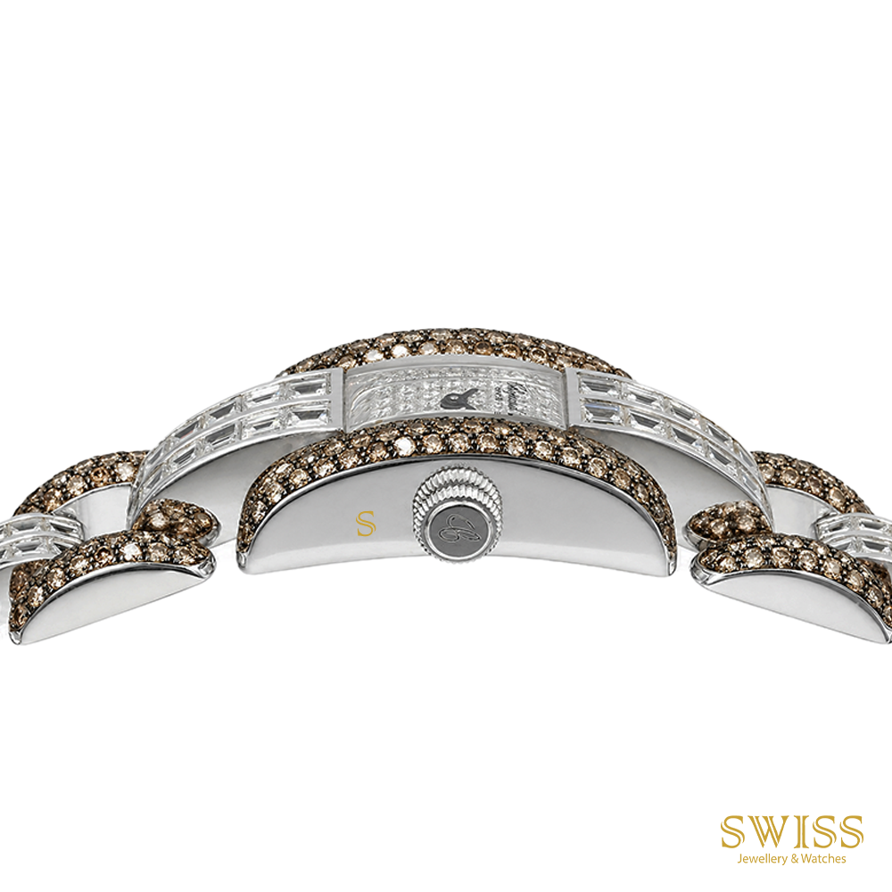 Chopard La Strada Diamond & 18K White Gold Watch