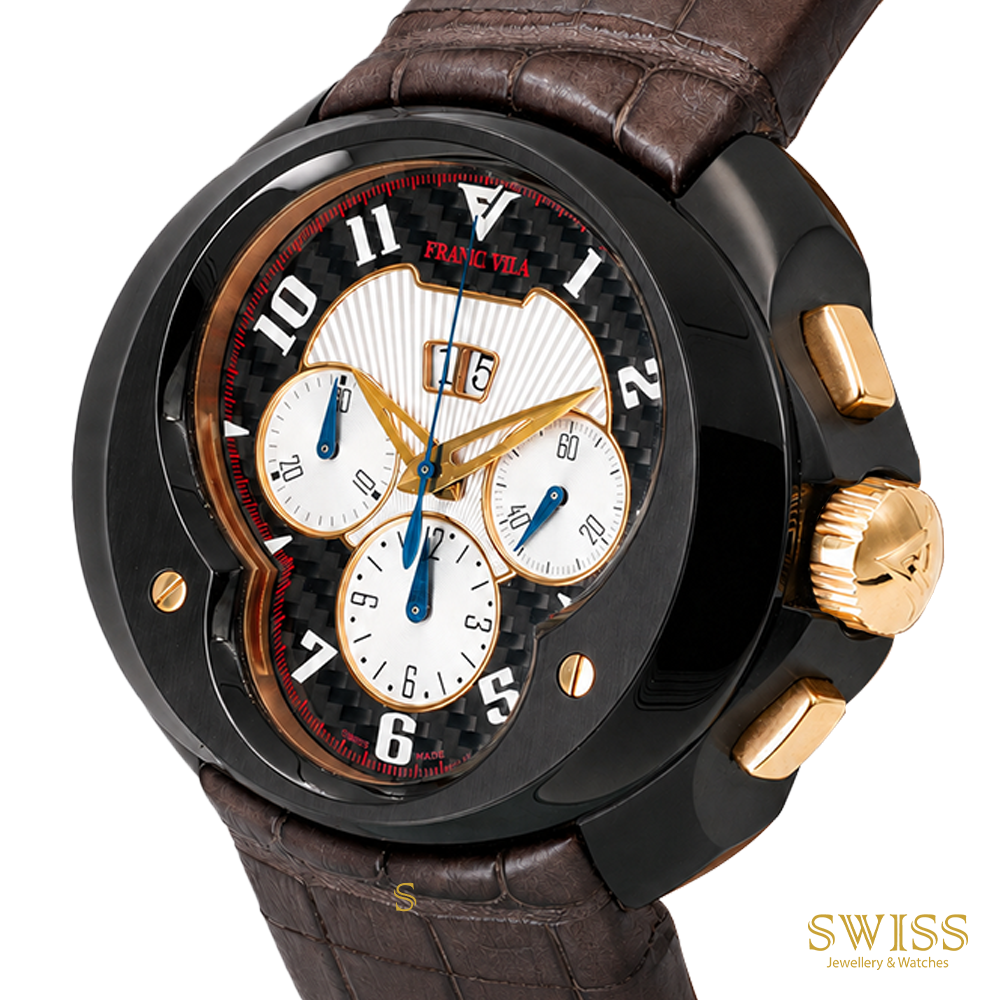 Franc Vila Cobra Chronograph Grand Date Automatic Men’s Watch Limited Edition