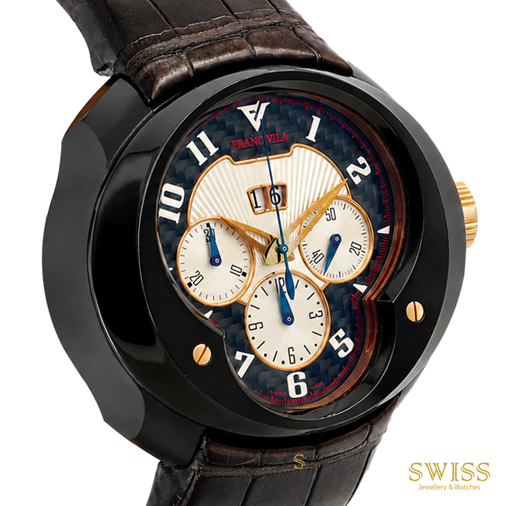 Franc Vila Cobra Chronograph Grand Date Automatic Men’s Watch Limited Edition