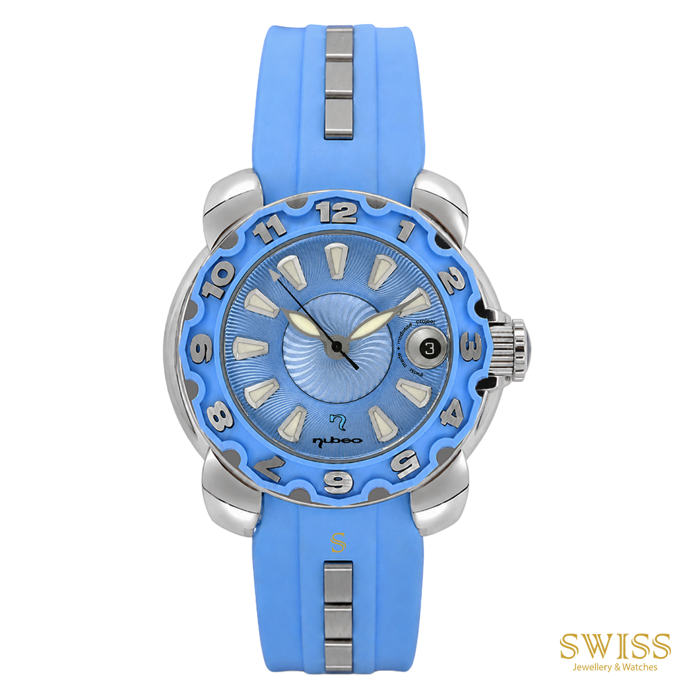 Nubeo Medusse 36 Blue Ladies Watch