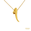 Carrera y Carrera Serpiente Gold Snake Necklace