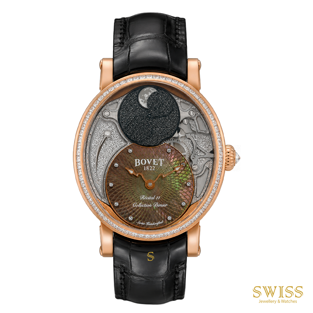 Bovet Récital 11 Miss Alexandra Rose Gold Diamond Bezel