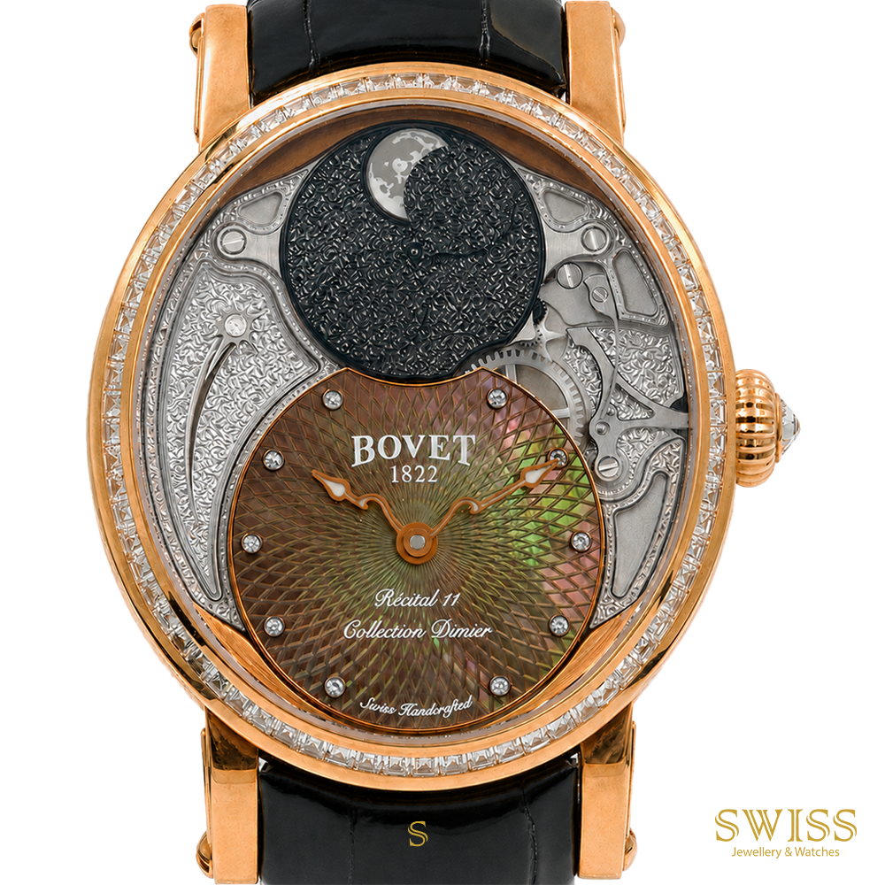 Bovet Récital 11 Miss Alexandra Rose Gold Diamond Bezel