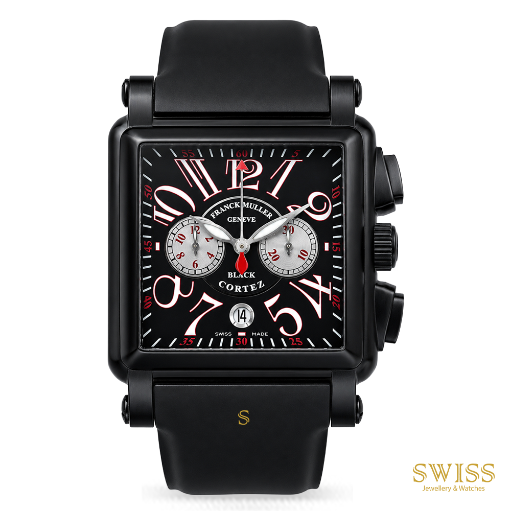 Franck Muller Conquistador Cortez Black Chronograph