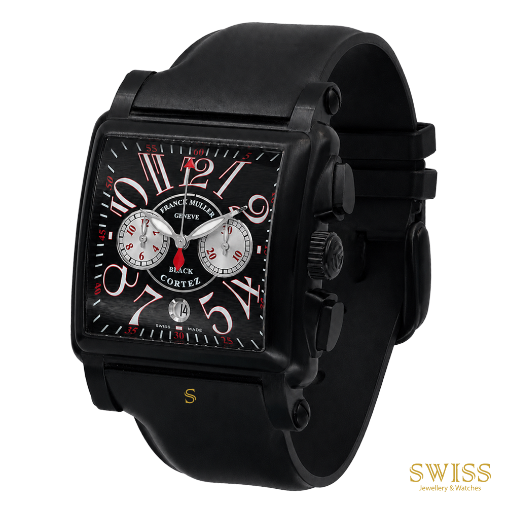 Franck Muller Conquistador Cortez Black Chronograph