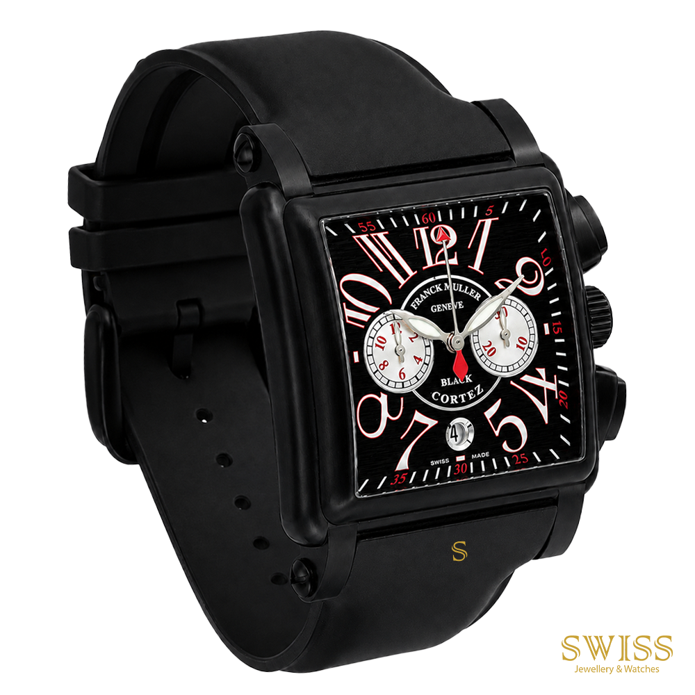 Franck Muller Conquistador Cortez Black Chronograph