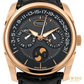 Parmigiani Fleurier Tonda Annual Calendar Rose Gold Black Dial