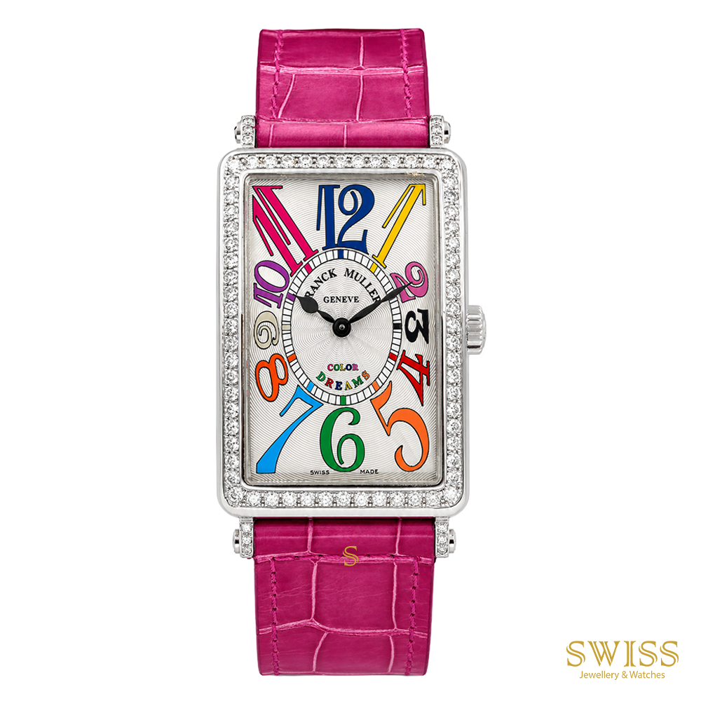 Franck Muller Long Island Color Dreams Diamond Bezel