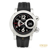 Graham Swordfish Grillo Alarm GMT Black Dial
