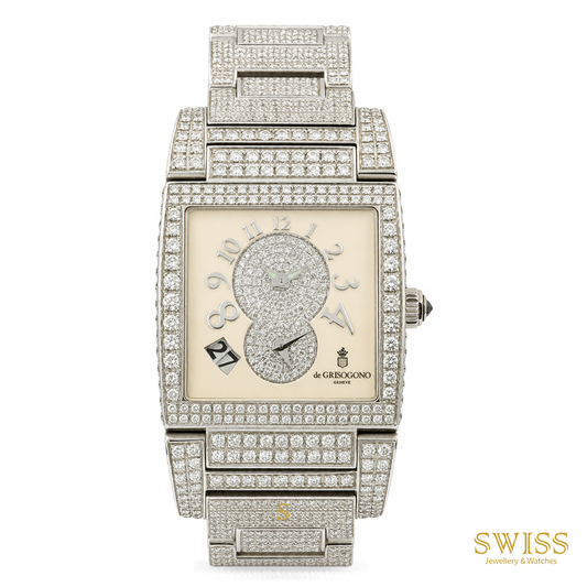 de Grisogono Instrumento Uno Diamond Set Dual Time