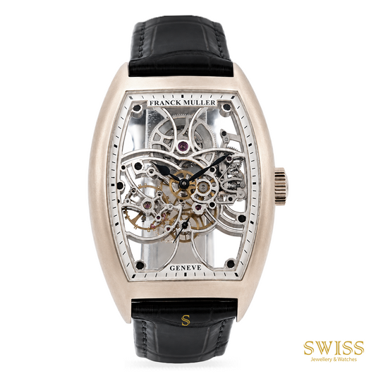 Franck Muller Cintrée Curvex Skeleton Rose Gold