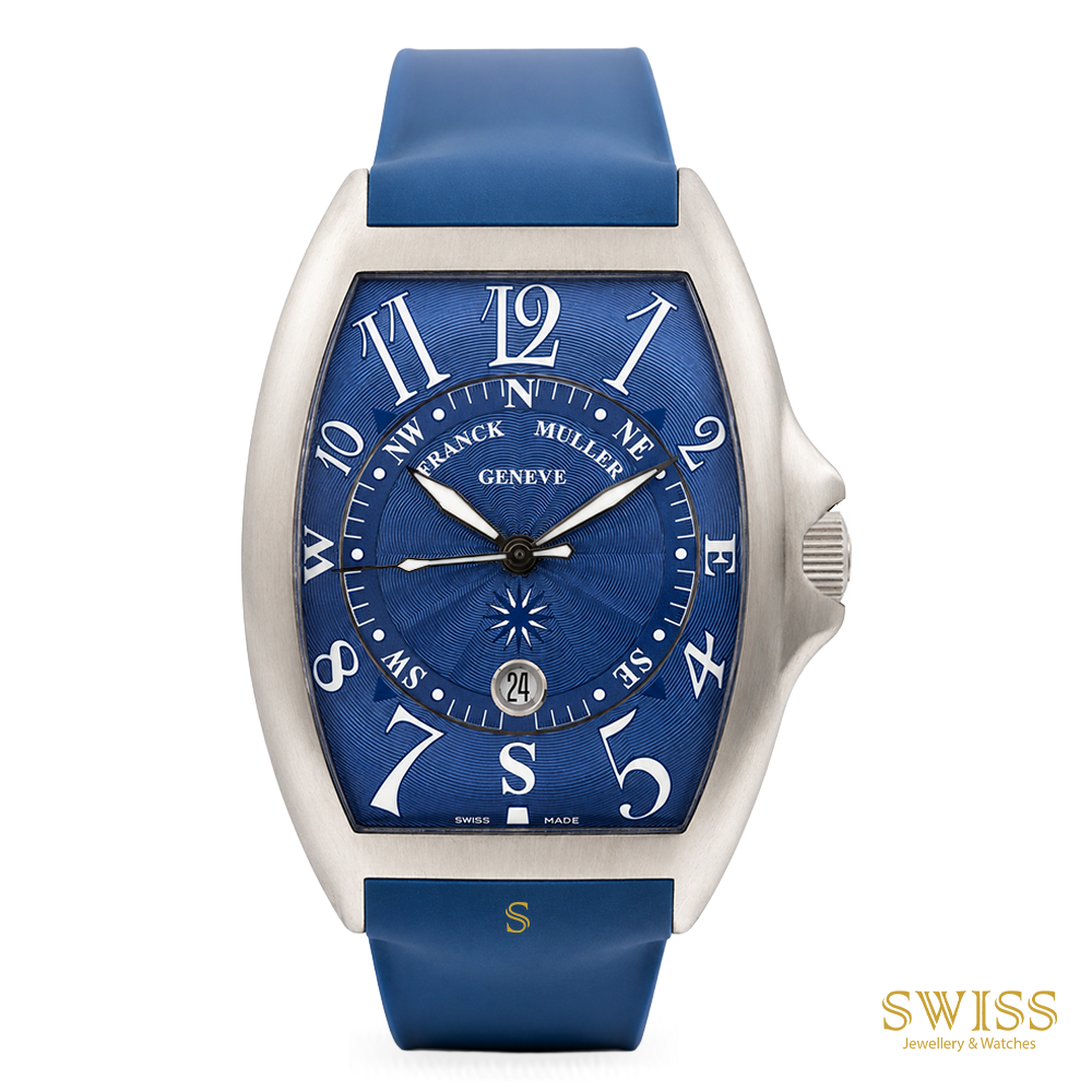 Franck Muller Mariner Blue Rubber Strap