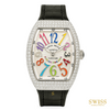 Franck Muller Vanguard Color Dreams Diamond Black Strap