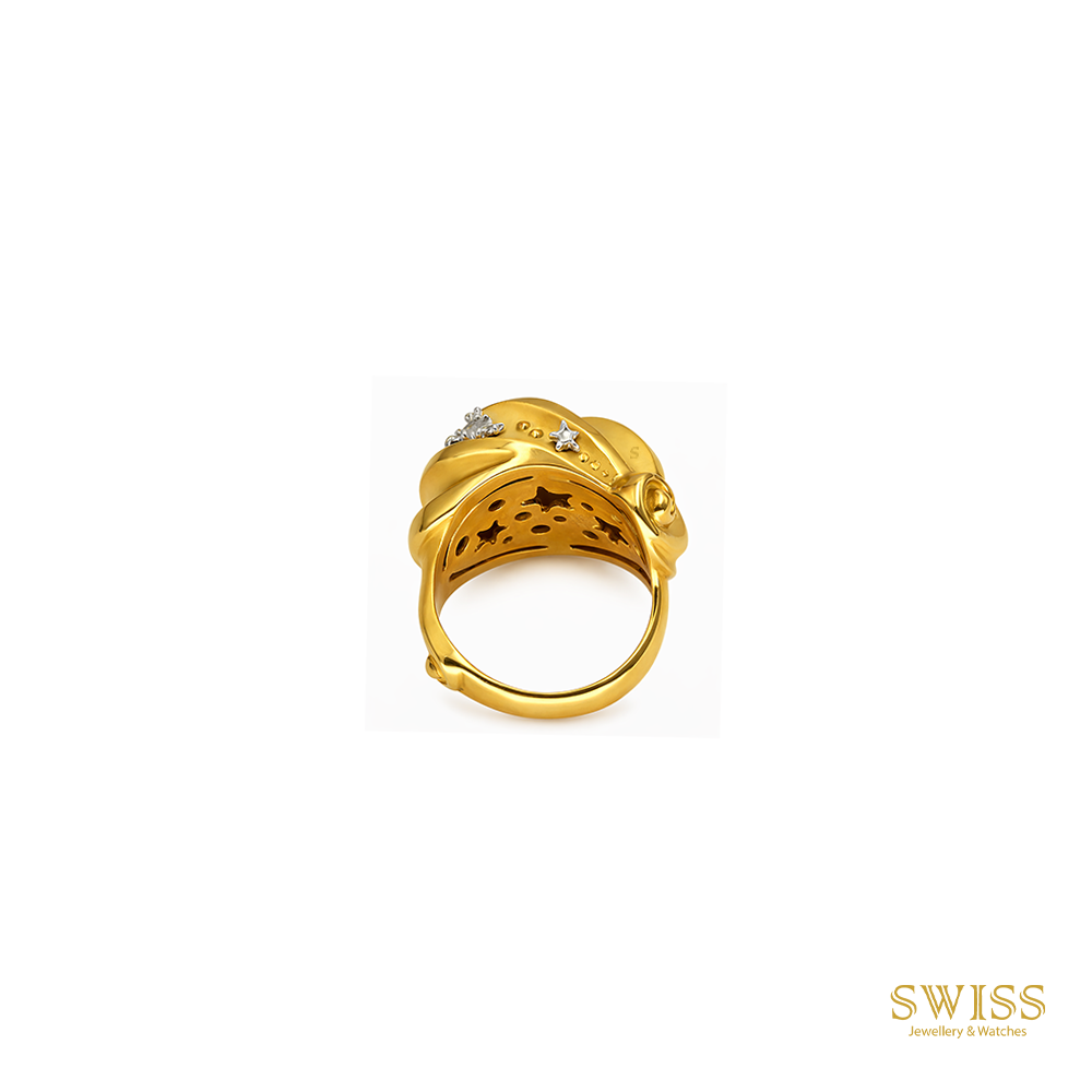 Carrera y Carrera Universo Diamond Gold Ring 1016758