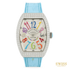 Franck Muller Vanguard Color Dreams Diamond Blue Strap