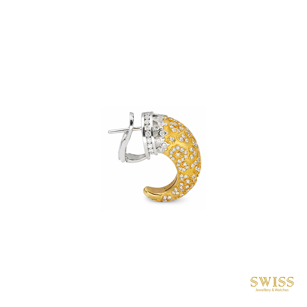 Carrera y Carrera Diamond Gold Earrings 1001129