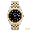 Rolex Datejust 41 Black Dial Yellow Rolesor Jubilee