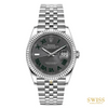 Rolex Datejust 36 Wimbledon Dial Oystersteel and White Gold