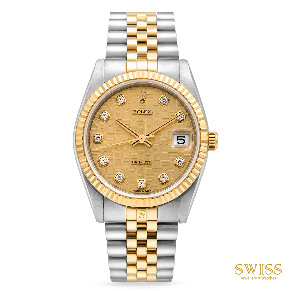 Rolex Lady-Datejust Jubilee Champagne Jubilee Dial Two-Tone
