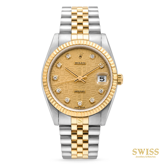 Rolex Lady-Datejust Jubilee Champagne Jubilee Dial Two-Tone