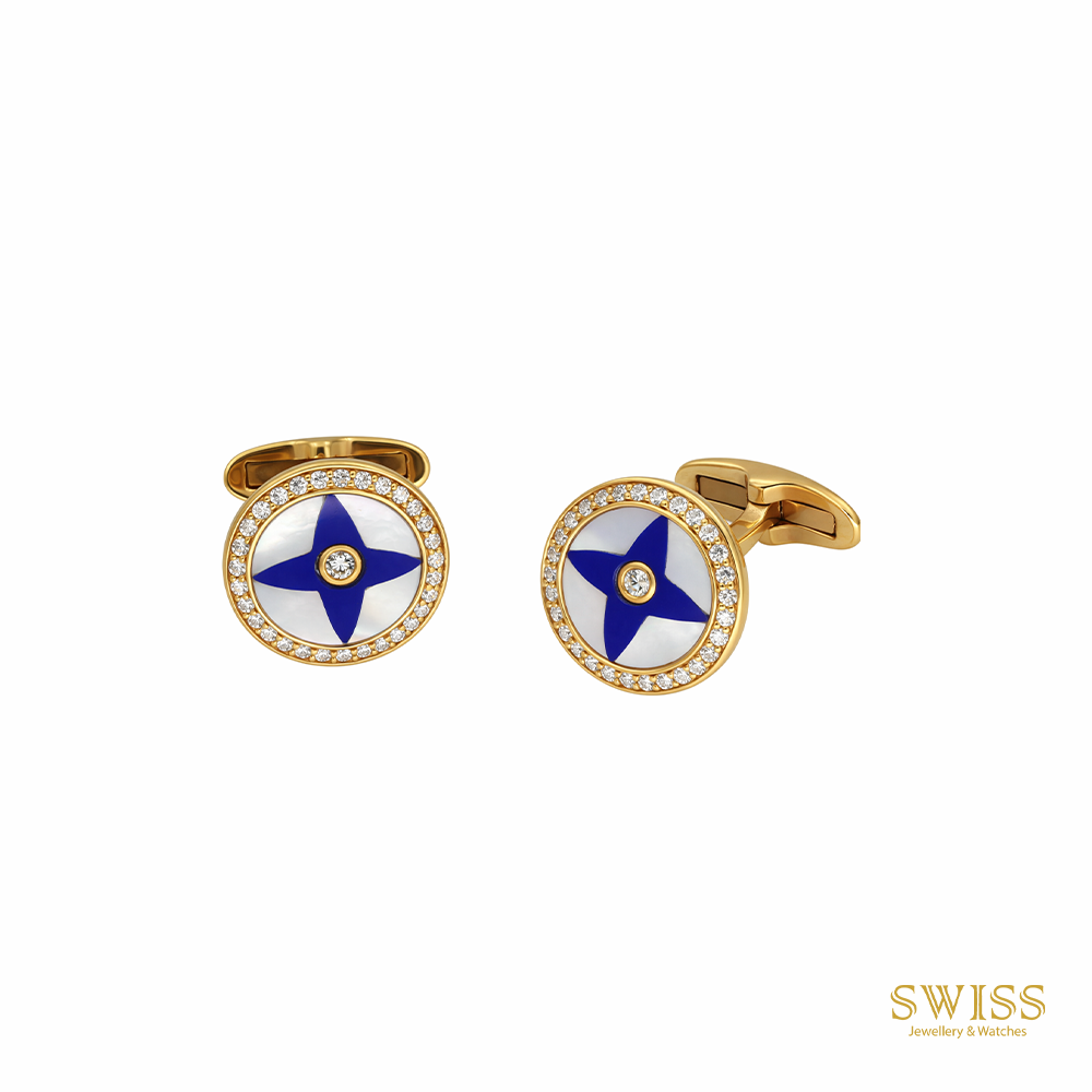 DIAMOND CUFFLINKS