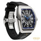 Franck Muller Vanguard Dual Time 45 Blue Dial Automatic