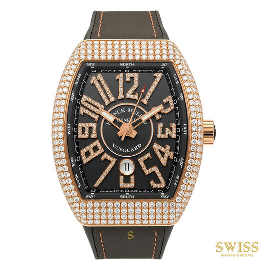 Franck Muller Vanguard Date Diamond