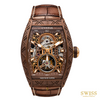 CVSTOS Challenge Tourbillon Gustave Eiffel Bronze Steel Skeleton Watch Limited Editon