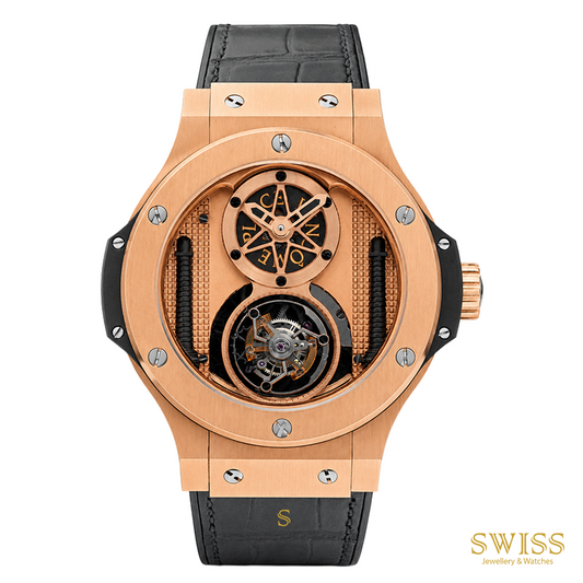 Hublot King Power Cathedral Minute Repeater Tourbillon 18K King Gold Watch