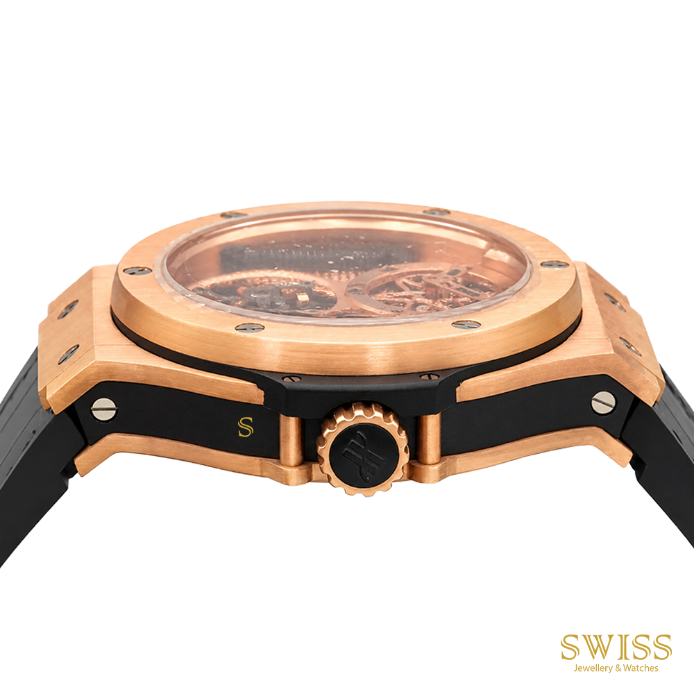 Hublot King Power Cathedral Minute Repeater Tourbillon 18K King Gold Watch
