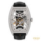 Franck Muller Cintrée Curvex Skeleton 18K White Gold Diamond Watch