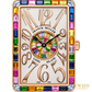 Franck Muller Long Island "Quatre Saisons" Rainbow Baguette 18K Rose Gold