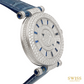 Franck Muller Double Mystery 18K White Gold Diamond & Sapphire Watch