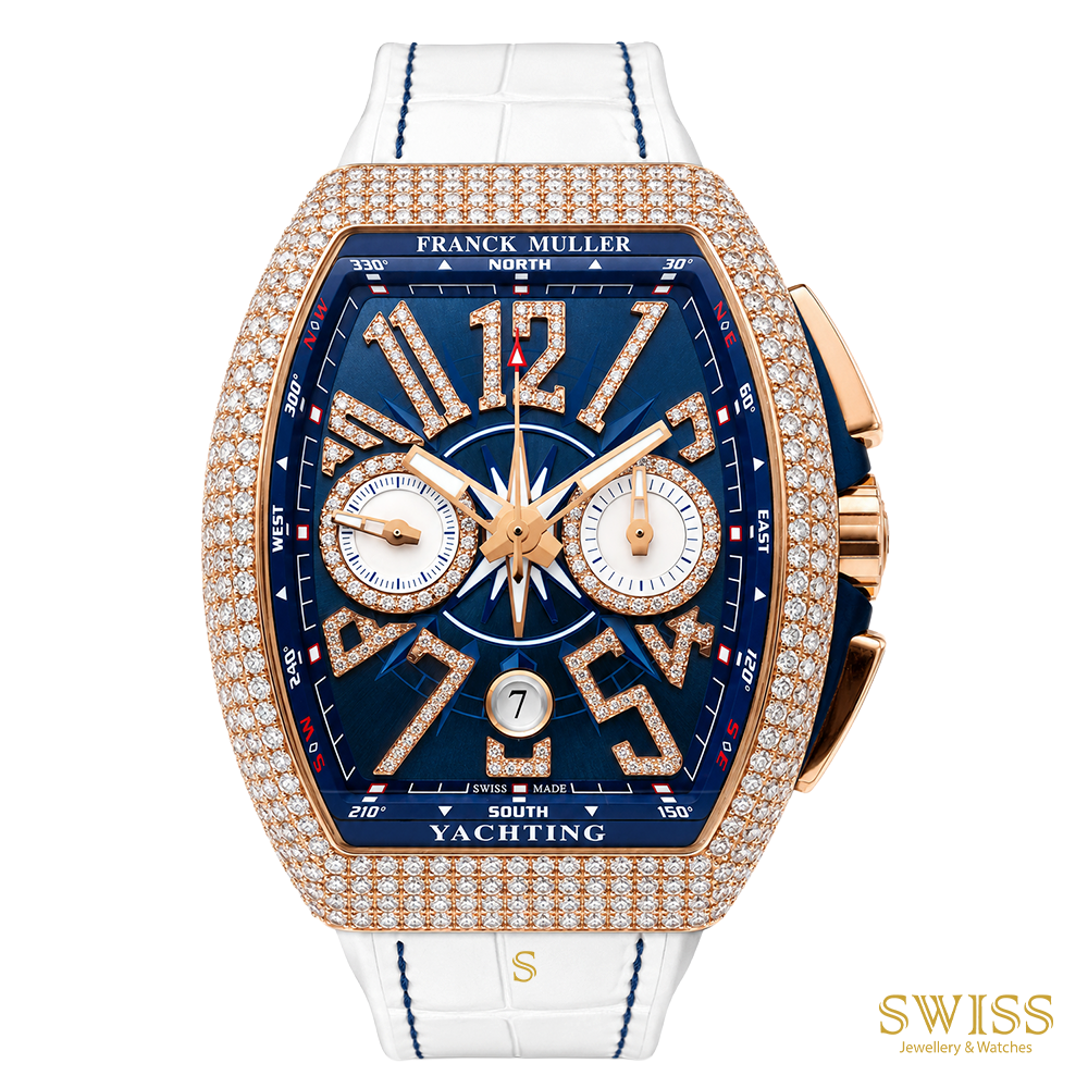 Franck Muller Vanguard Yachting Chronograph Diamond Watch